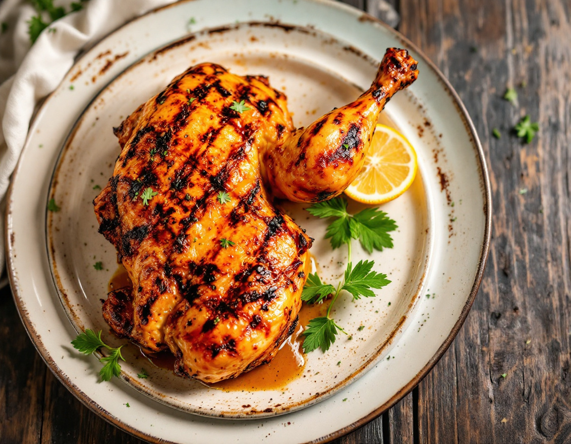 Pollo a la parrilla